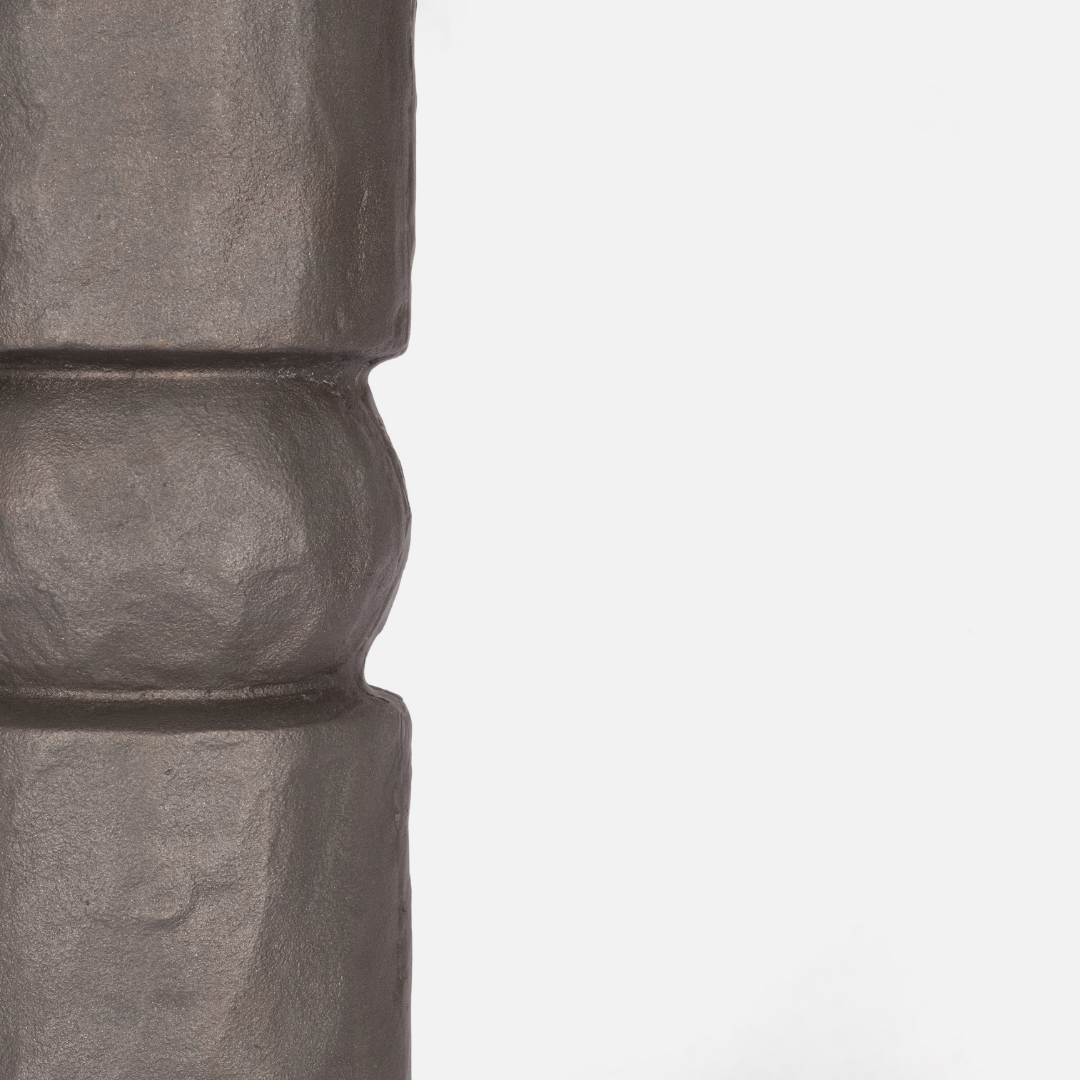 Antique Lamp Base 1 Circle - Black