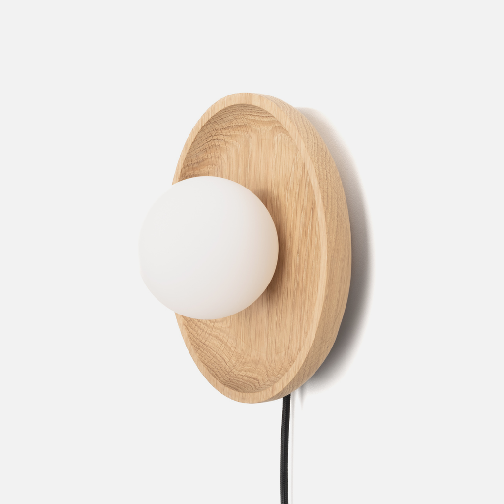 Circa Wall Sconce - Natural Oak