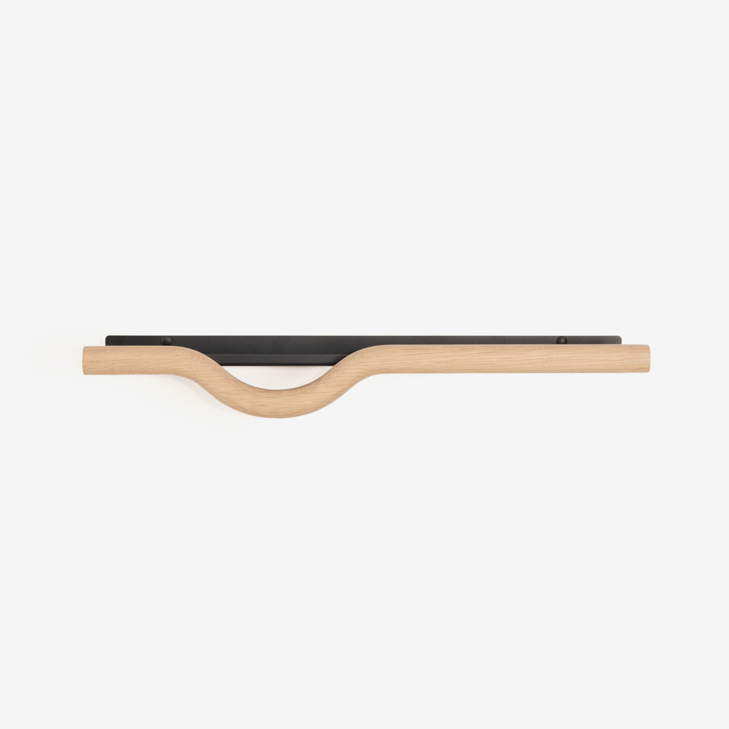 Noodle Lip Shelf Combo - Solid Oak