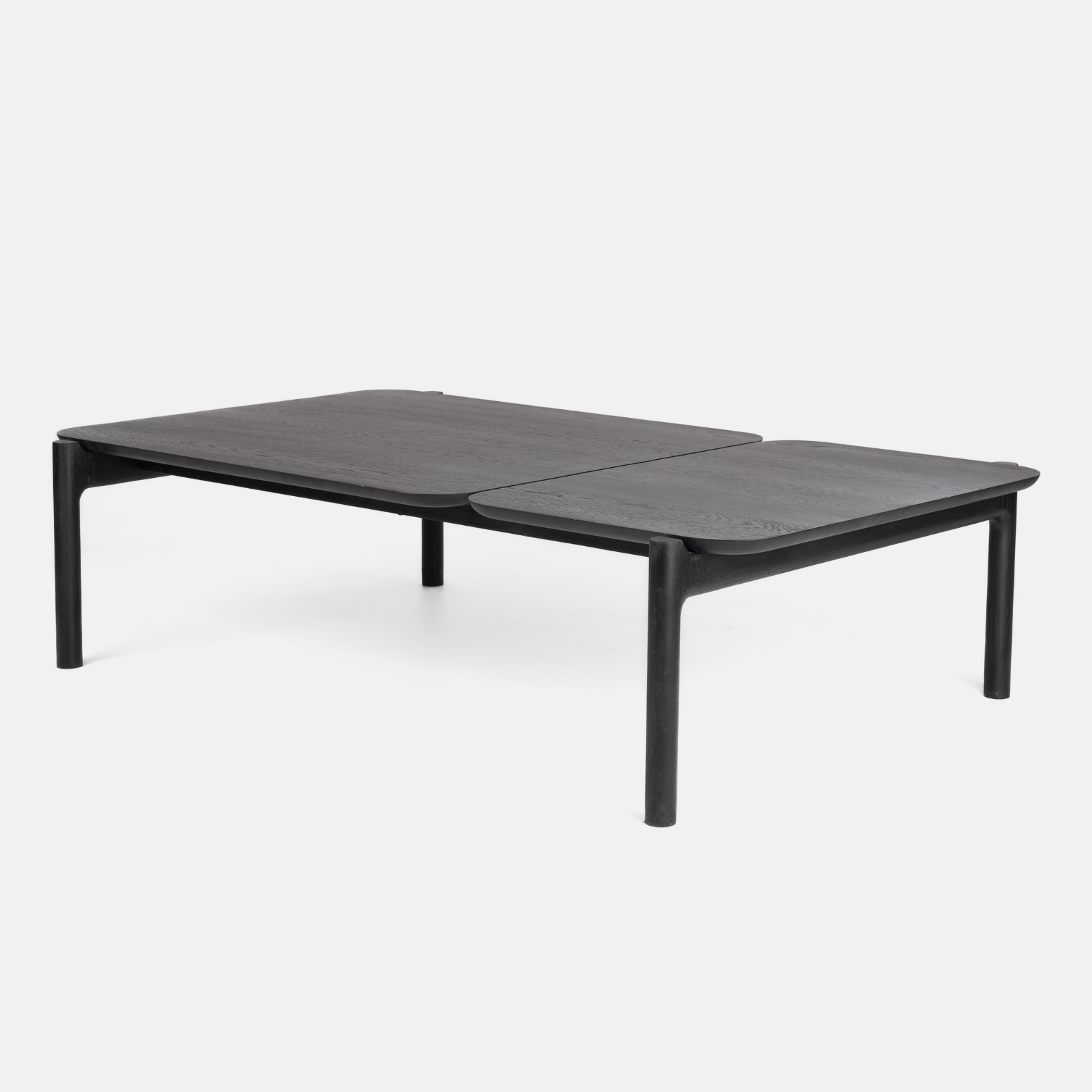 Akari Oversize Coffee Table - Ebony Oak