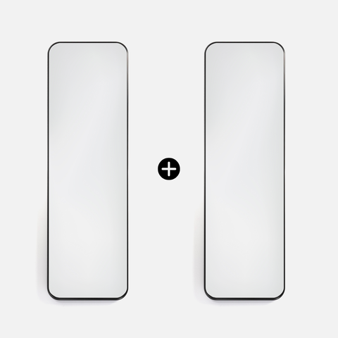 Oversized Soft Edge Mirror Combo