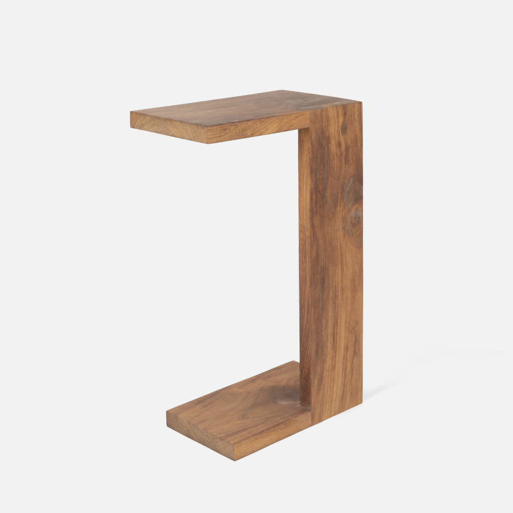 Kumo Outdoor Sofa Table - Solid Iroko