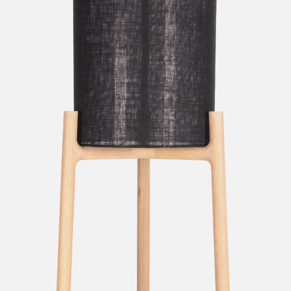 Scalla Floor Lamp - Black Mesh Shade