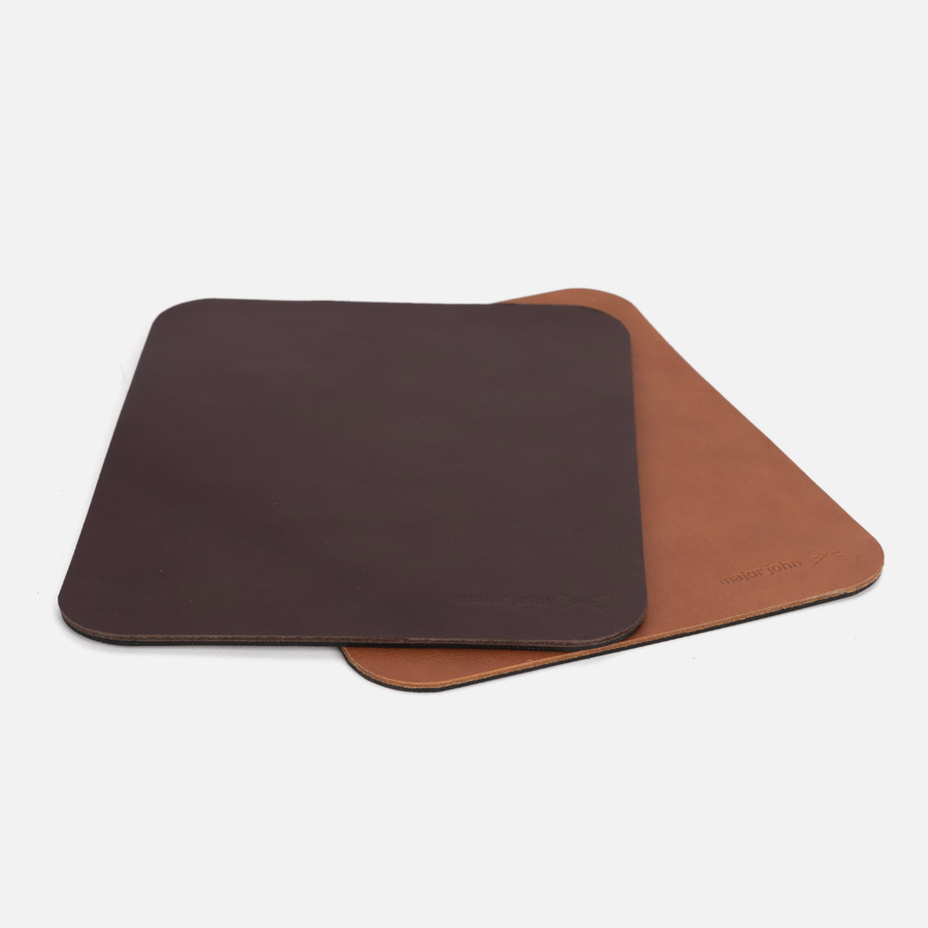 Leather Mouse Pad - Black