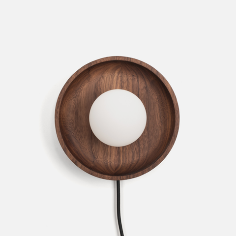 Circa Wall Sconce - Walnut