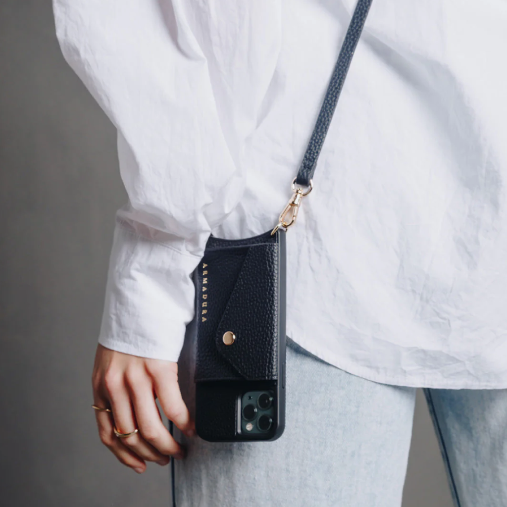 Hestia Crossbody iPhone 16 Pro Max Set - Black