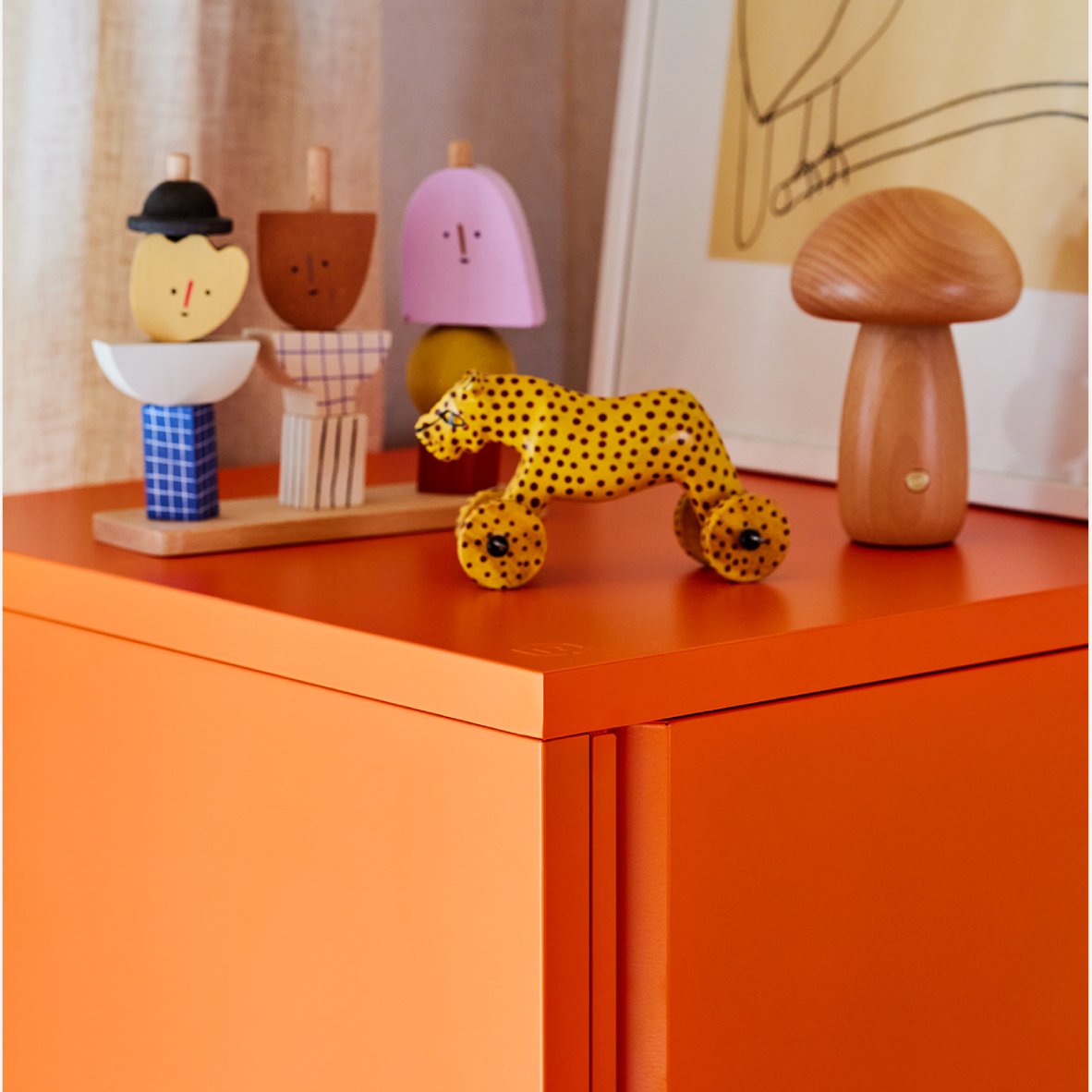 Popstrukt Bon Bon Shawty Locker - Soda Pop Orange