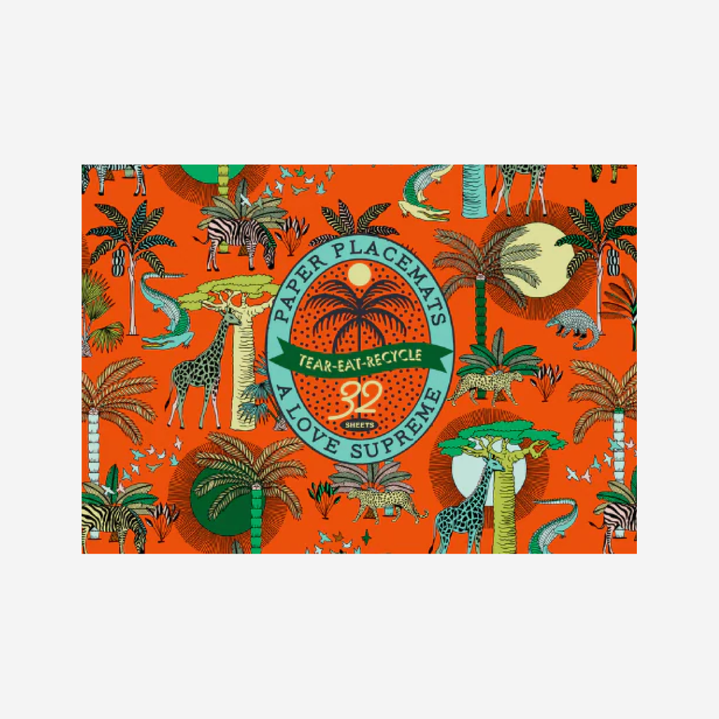 Disposable Placemats - Animal Kingdom