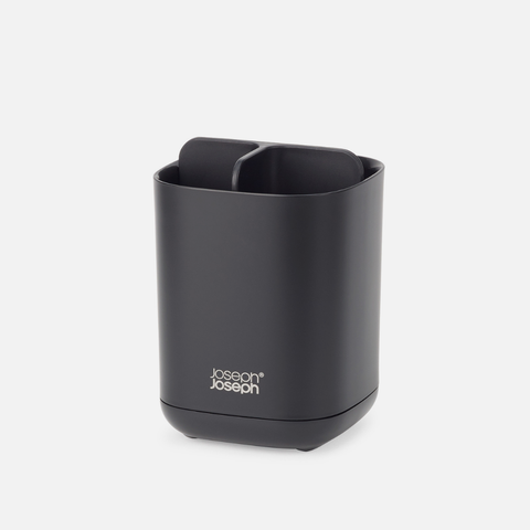 EasyStore™ Matt Black Toothbrush Holder