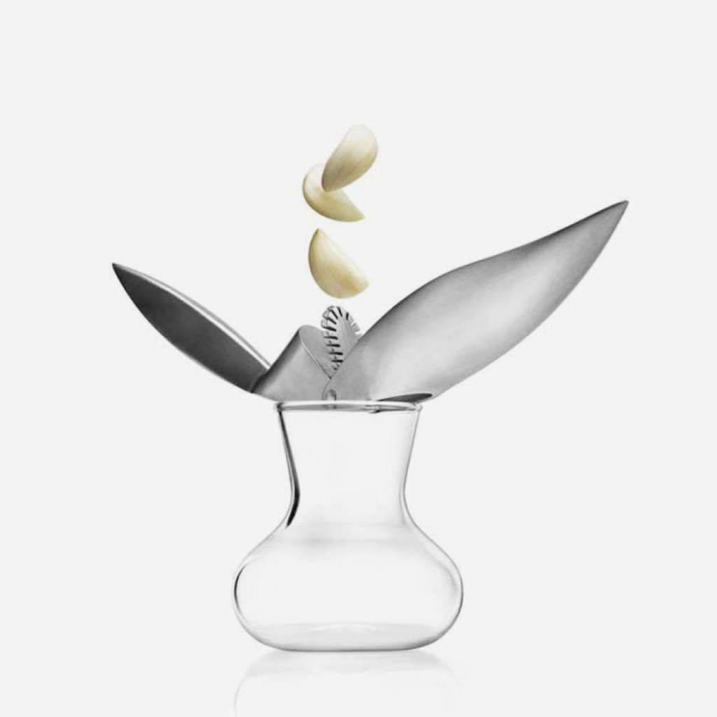 Glass Garlic Press