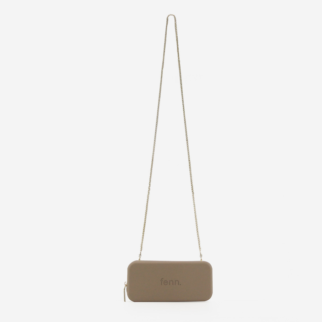 Original Wallet With Gold Chain - Stone