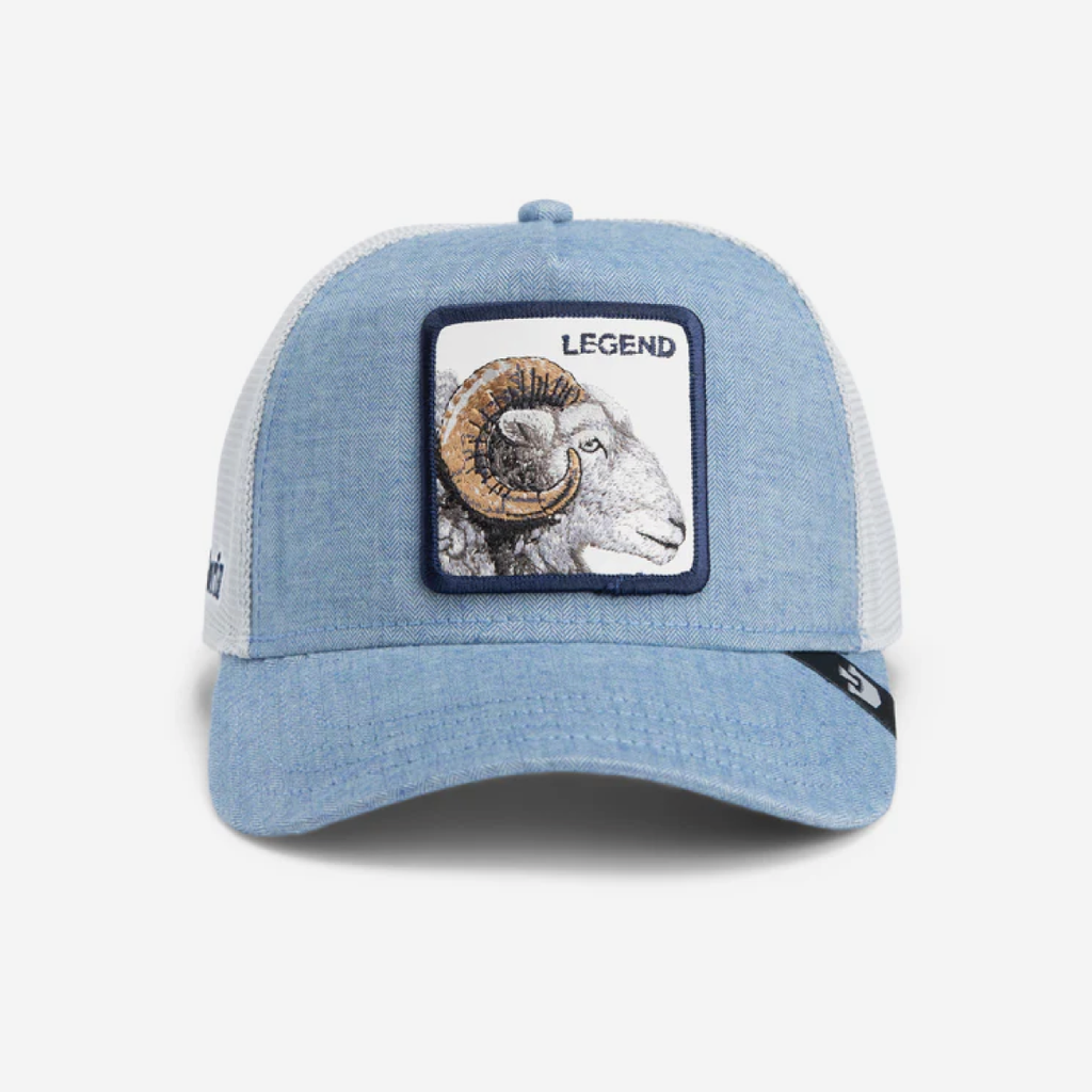 The Suited Legend Trucker - Light Blue