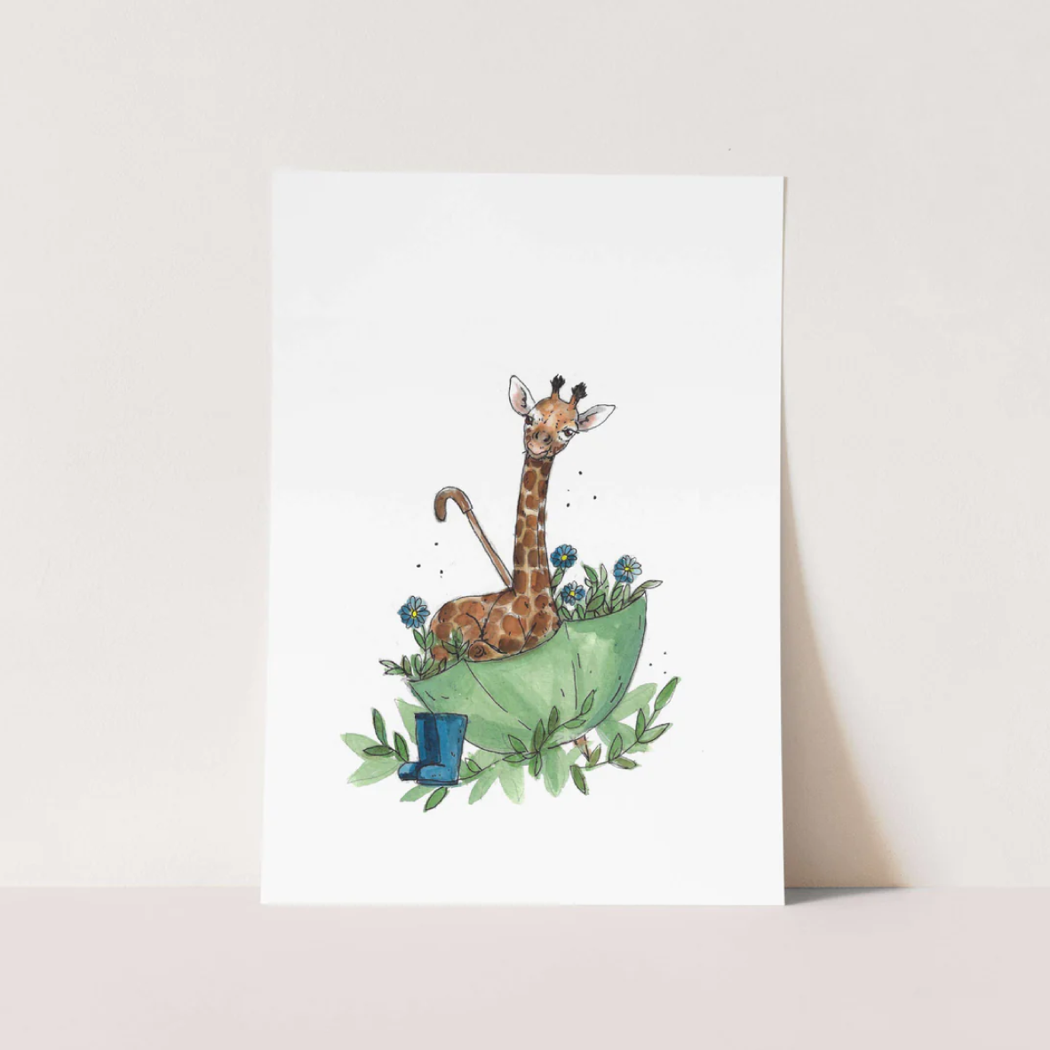 Art Poster A3 - Baby Room Set Sage 2