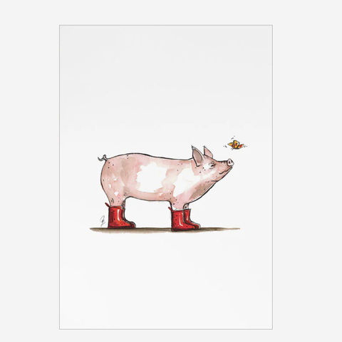 Art Poster A3 - Piggy