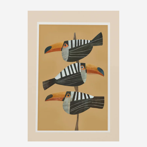 Art Poster A3 - Tropic Trio