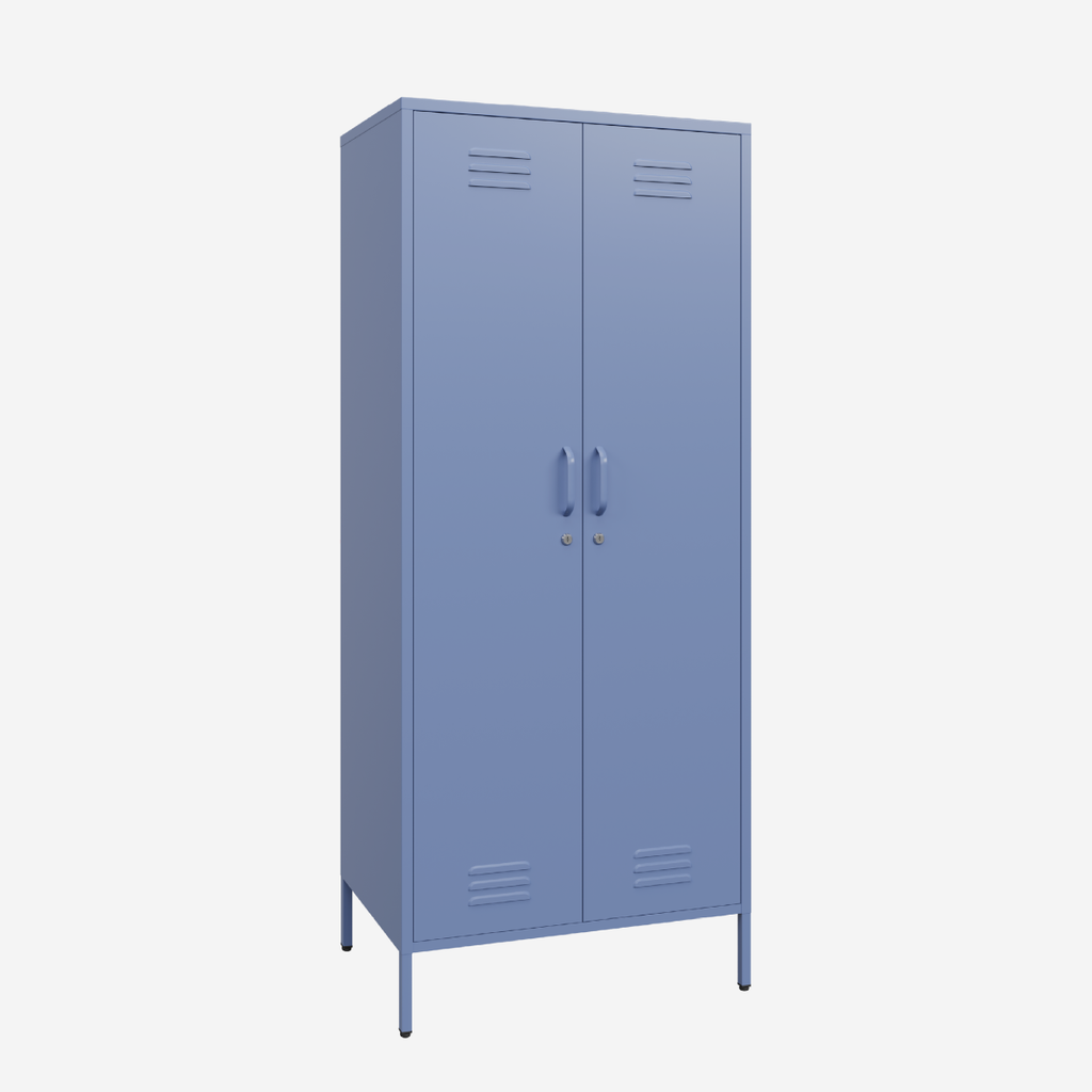 Popstrukt Sugar Cube Double Locker - Pigeon Blue