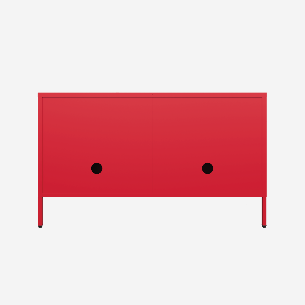 Popstrukt Sugar Cube Media Unit - Red Polka