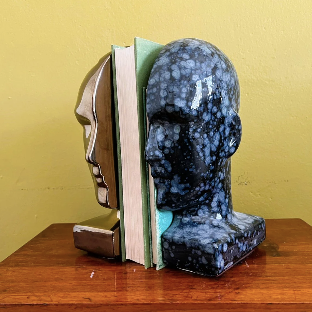 Artificial Intelligence Bookends - Obsidian
