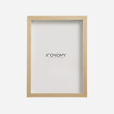 Wooden Box Frame A3 - Natural