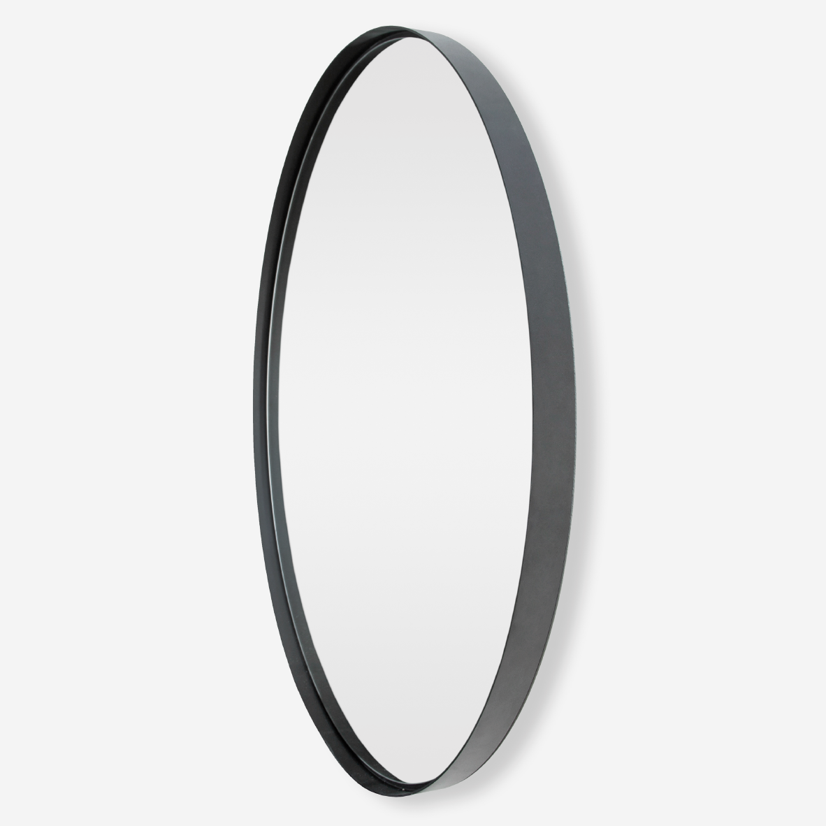 Deep Frame Round Mirror 120cm